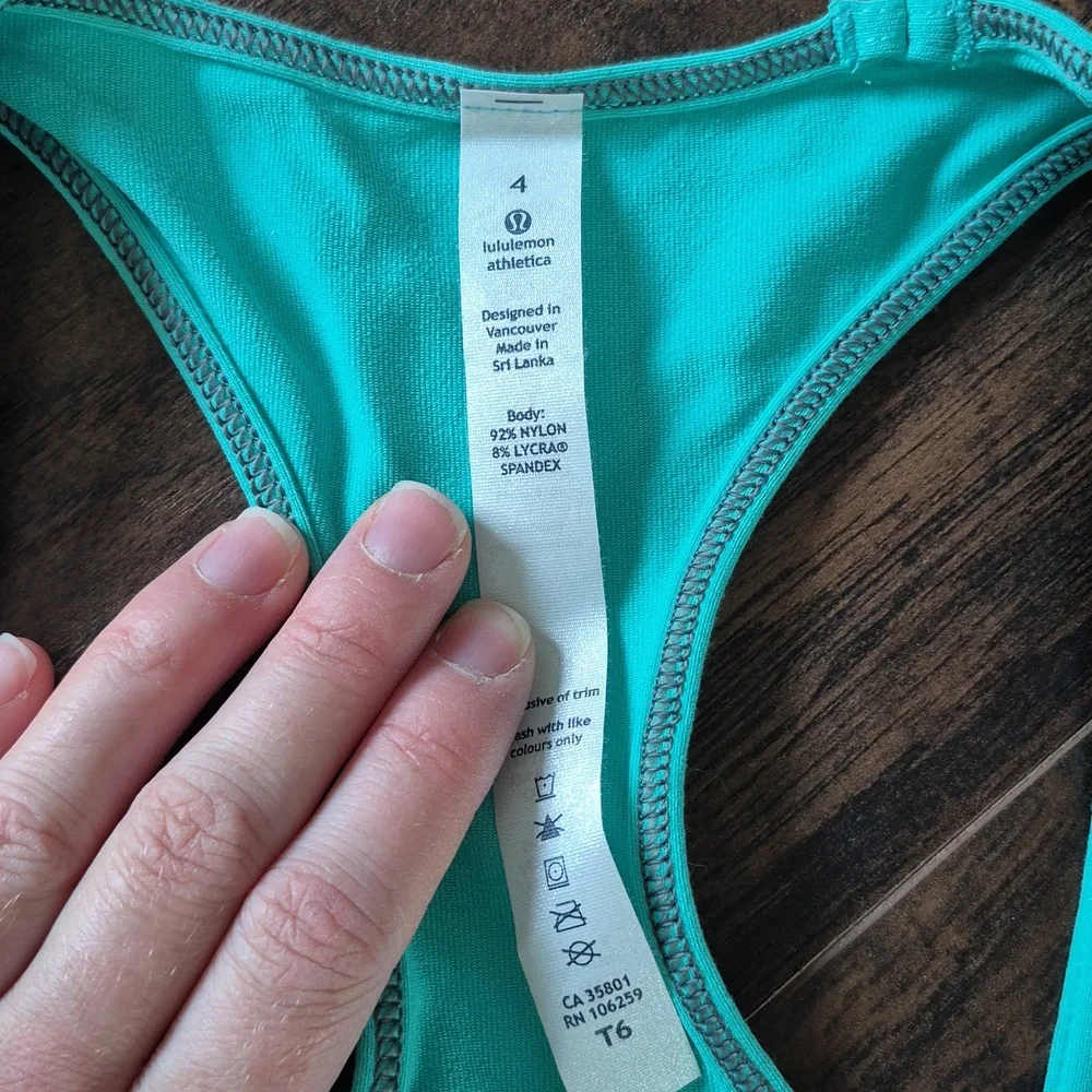 Lululemon Cool Racerback Tank - Picture 2 of 6